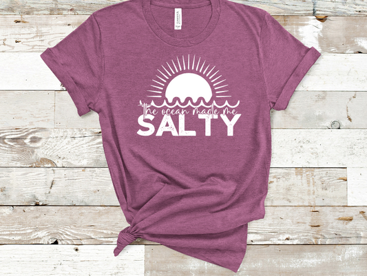 The Ocean Made Me Salty Transfer