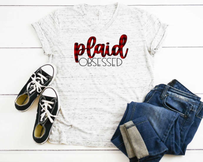 Plaid Obsessed Sublimation Transfer