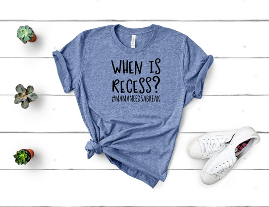 When Is Recess? Transfer