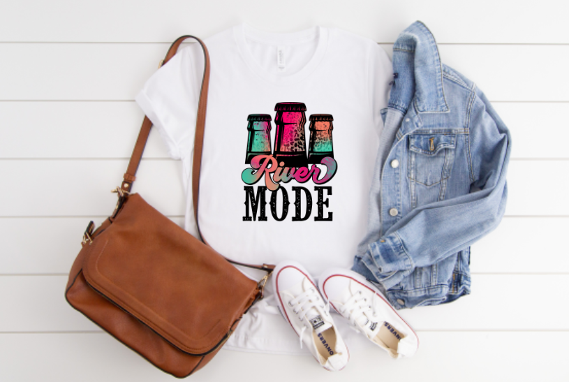 River Mode Beer Bottles Sublimation Transfer