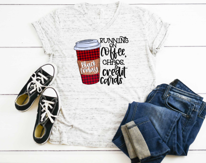 Running on Coffee Sublimation Transfer
