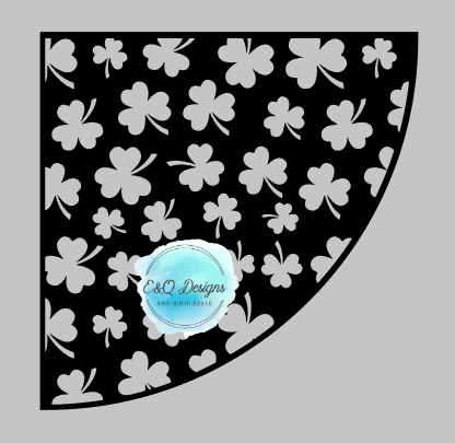 Shamrock Sleeve Template