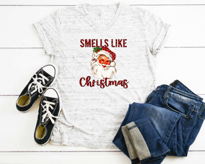 Smells Like Christmas Sublimation Transfer
