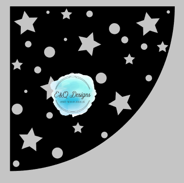 Stars Sleeve Template