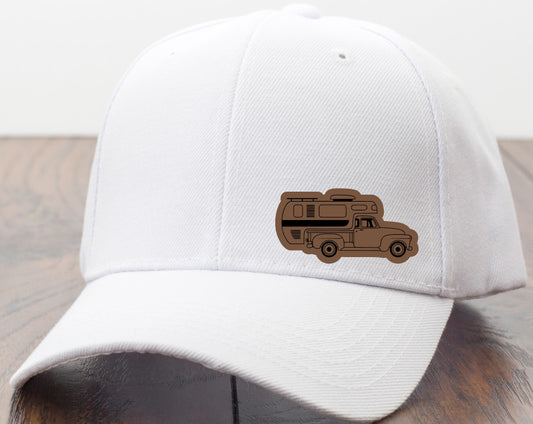 Stream Trailer Small Leatherette Hat Patch