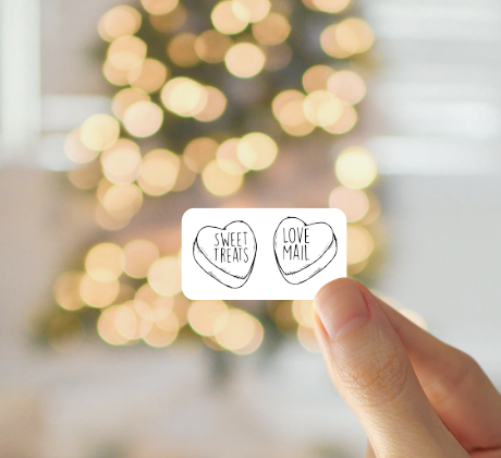 Sweet Treats Love Mail Thermal Sticker Set