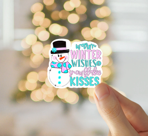 Warm Winter Wishes Sticker Sheet