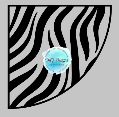 Zebra Sleeve Template